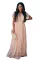 Pink Fill Your Heart Lace Maxi Dress