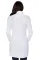 白色流行拼色高翻领长袖暖和针织连衣毛线裙