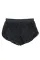 黑色时尚镂空花边覆层游泳短裤