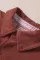 砖红色时尚休闲格纹印花纽扣双面可穿灯芯绒夹克