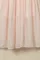 淡粉色圆点提花蕾丝V领荷叶袖优雅连衣长裙