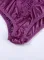 紫色细肩带钩针蕾丝镂空文胸丁字裤内衣套装