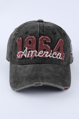 黑色 1964 美国复古棒球帽