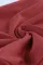 红色优雅性感低领精美花卉泡泡袖加大码连衣裙