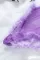 紫色性感透视网纱绒毛饰边吊带低领连体内衣
