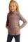 紫粉色休闲舒适拉链立领长袖口袋小女孩儿童卫衣