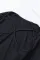 黑色系带镂空长袖针织上衣