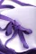 紫色加大码蕾丝褶边连体泳衣
