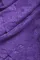 紫色加大码蕾丝褶边连体泳衣