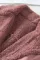 粉色毛绒衬里麂皮短款双排扣大衣