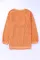 橙色 TEXAS 罗纹针织长袖套头衫