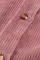 粉色灯芯绒纽扣口袋衬衫