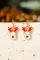 多色圣诞系列耳钉和钩形耳环套装