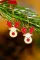 多色圣诞系列耳钉和钩形耳环套装