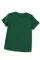 绿色纯色圆领 T 恤