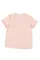 粉色简约纯色圆领短袖透气舒适女士T恤