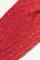 红色水钻渔网长袖连体袜