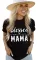 黑色 Blessed MAMA 字母印花短袖 T 恤