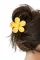 黄色花朵发夹