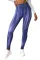 紫色扎染时尚紧身运动裤