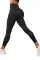 黑色镂空无缝高腰瑜伽裤