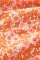 橙色波西米亚风花卉印花平行细肩带连身衣