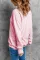 粉色豹纹 AMEN 图案套头运动衫