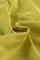 黄色背面系带长款泡泡袖开衩中长连衣裙