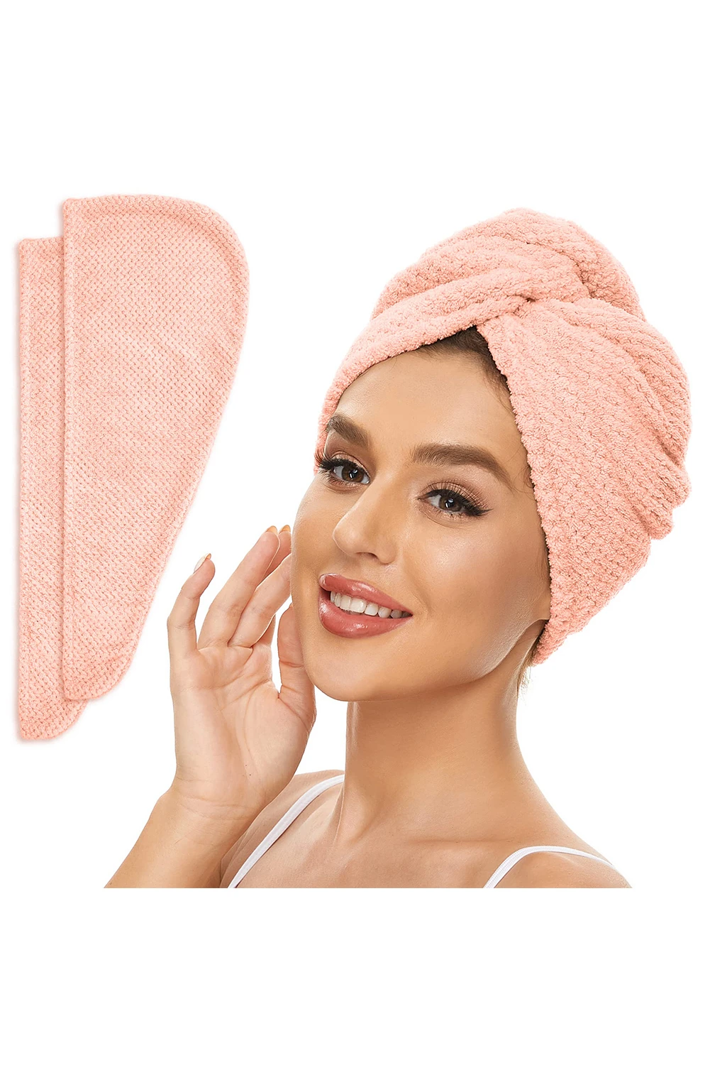粉色超吸水速干超细纤维毛巾 BH05961