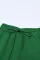 深绿色纹理宽松T恤+抽绳裤套装