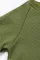 丛林绿纯色纹理插肩袖套头运动衫