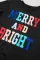 黑色 Merry And Bright 绞花针织套头卫衣