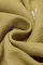黄色印花波西米亚风荷叶边手镯袖抽褶纹理中长连衣裙