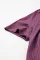 紫色罗纹纹理加大码开衫