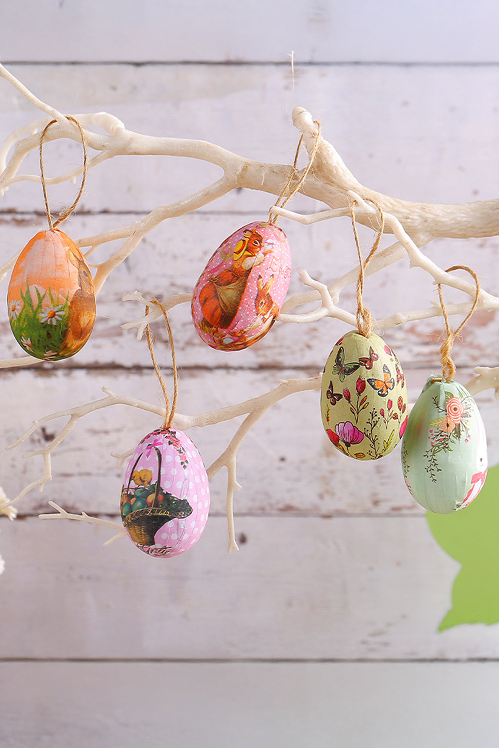 Bonbon 6pcs/set Easter彩蛋悬挂家用篮子 BH051517