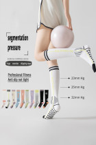 白色 Keep Fit Everyday 专业压缩运动袜