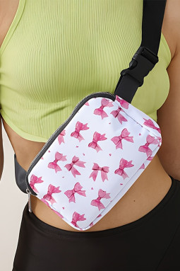 Bonbon 情人节印花帆布斜挎包