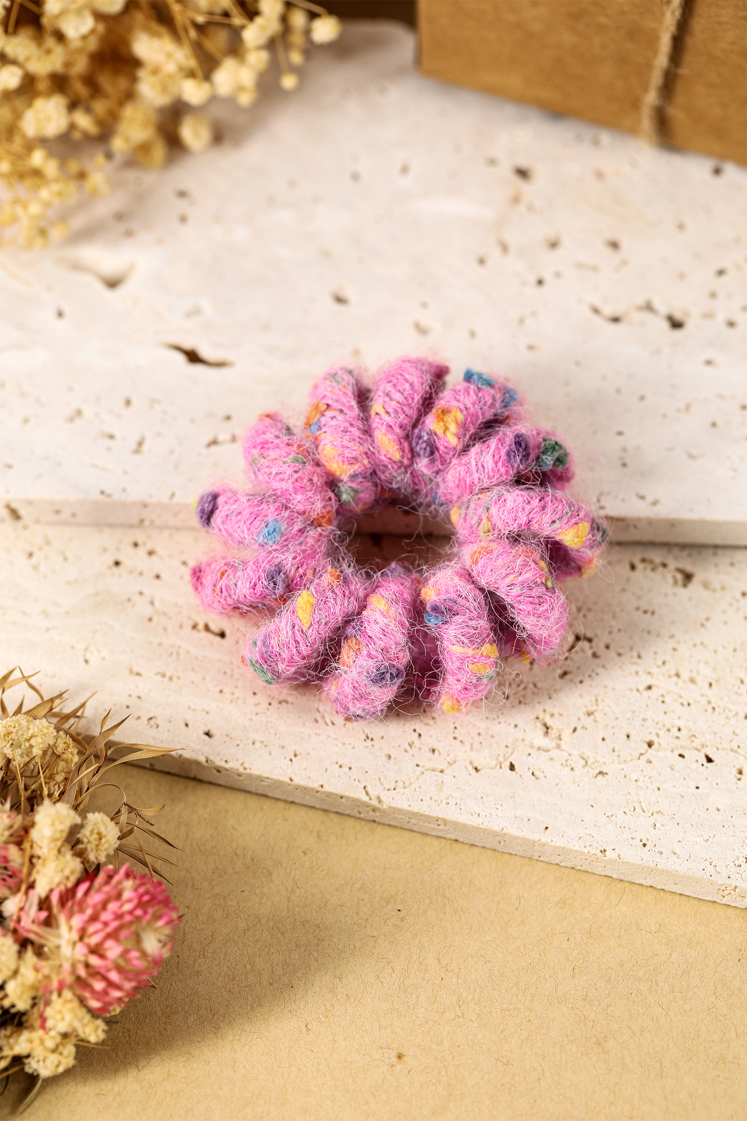 Bonbon Melange 毛绒线圈发带 BH043717