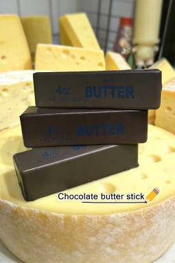 咖啡板黄油缓解压力软玩具