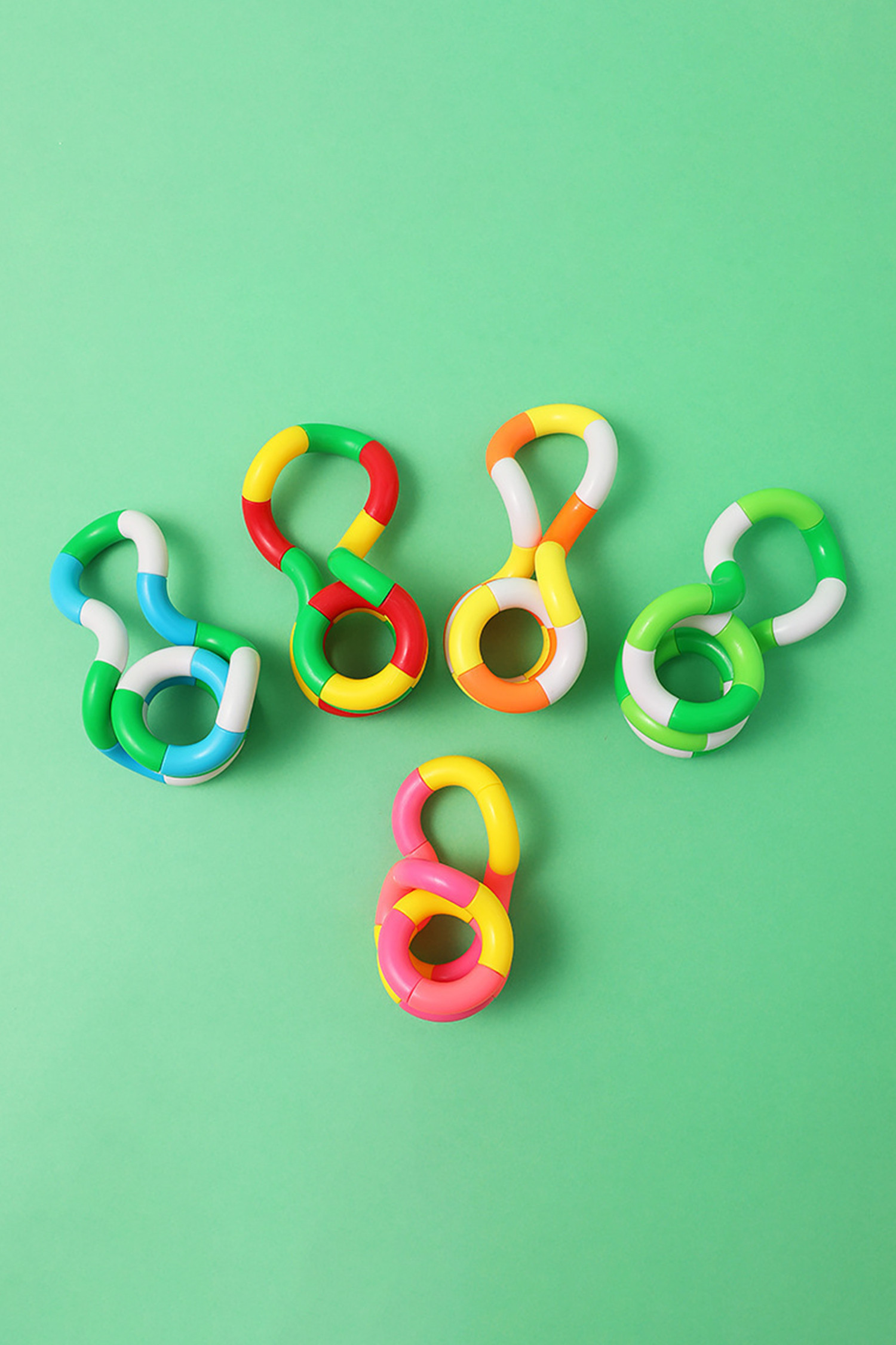 白色安静扭曲坐立不安玩具 BH052089