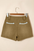 Pale Khaki 牛仔短裤