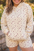 Beige 大码家居服