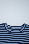 Blue Stripe 大码家居服