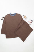 Dark Brown 大码家居服