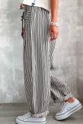 Black Stripe 裤子裤裙