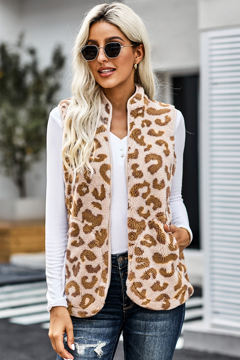 abercrombie leopard sherpa