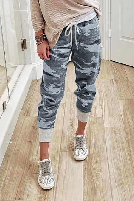gray camo pants womens