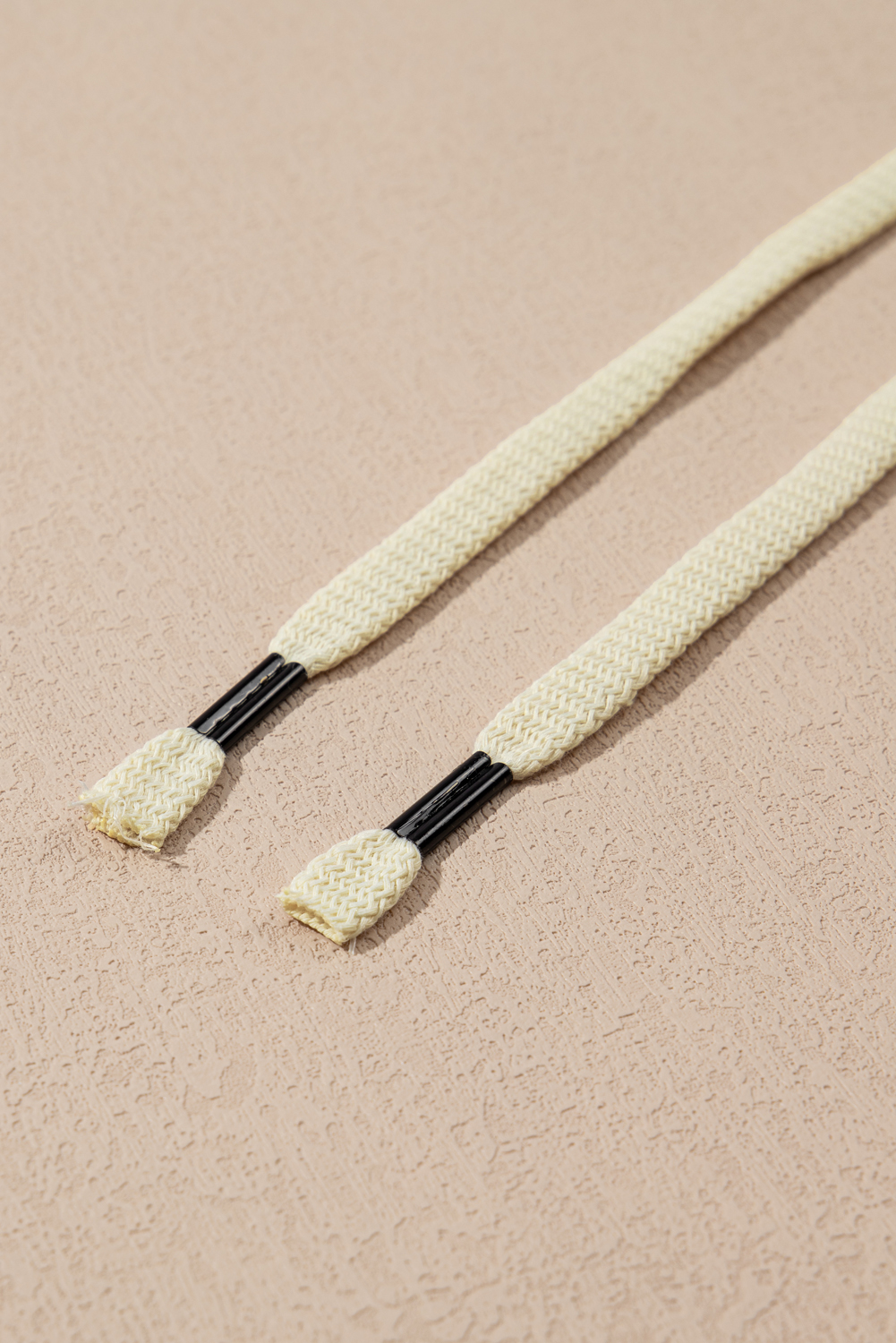 Plus Size Beige Textured Patchwork Exposed Seam  Hoodie