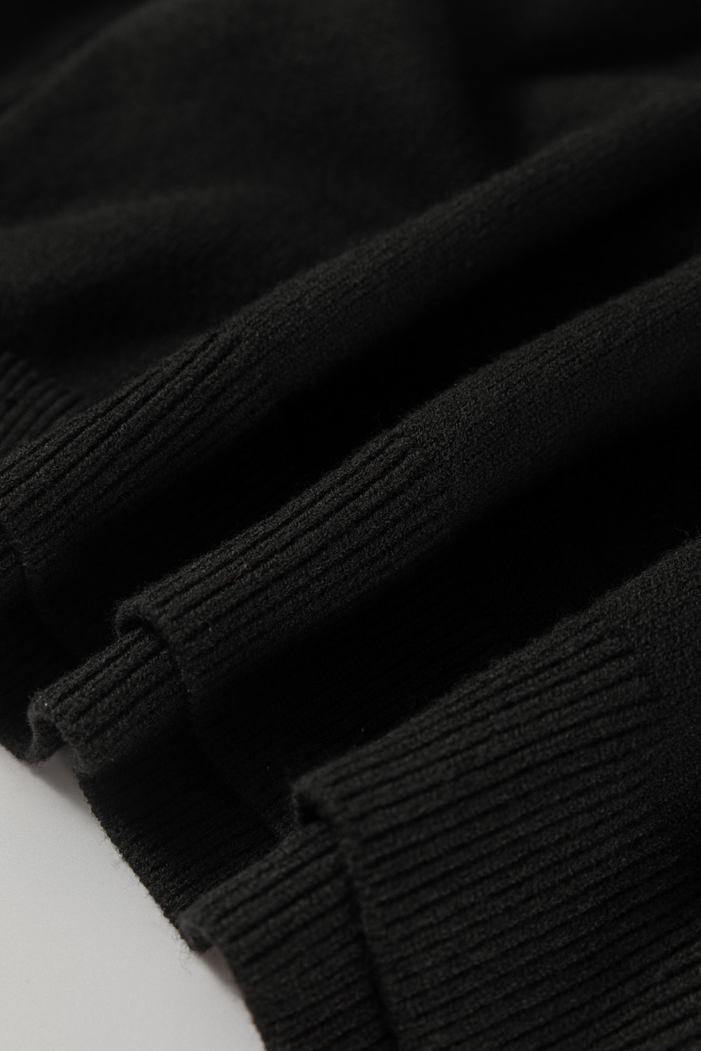 Plus Size Black Tinsel Merry & Bright Round Neck  Sweater