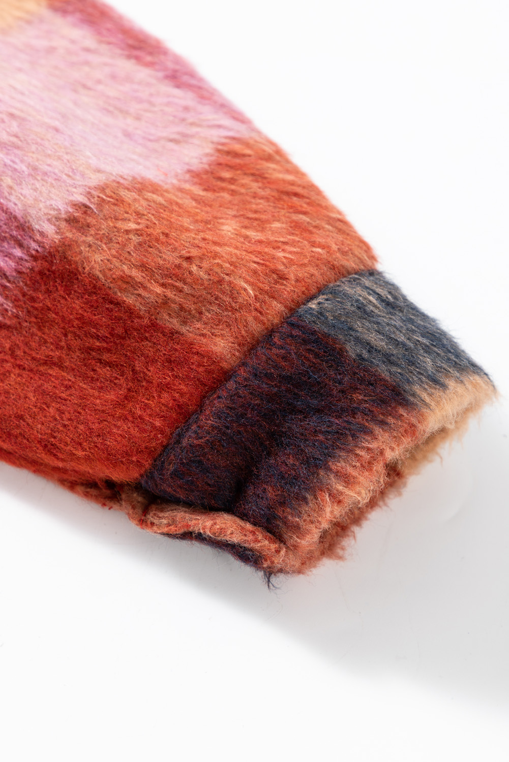 Plus Size Orange Plaid Print Flap Pockets Buttoned Casual  Jacket